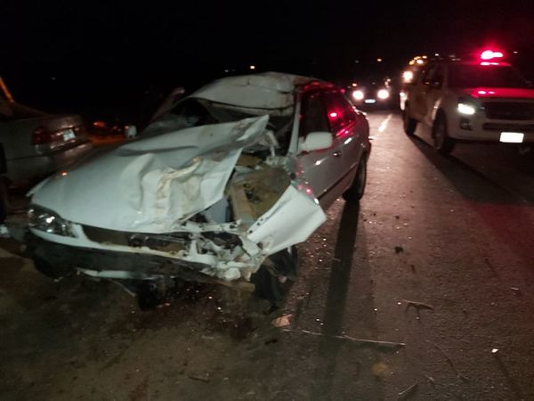 Animal suelto causa accidente fatal en Caazapá - Nacionales - ABC Color