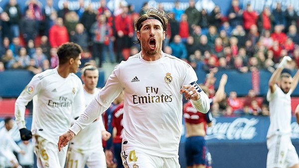 Real Madrid golea a Osasuna y mete presión al Barcelona