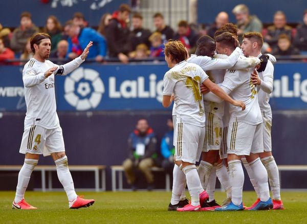 El Madrid impone su ley en El Sadar - Fútbol - ABC Color