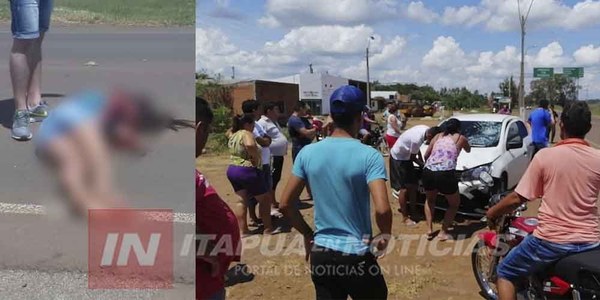 NIÑA DE 14 AÑOS GRAVE TRAS ACCIDENTE SOBRE RUTA 1