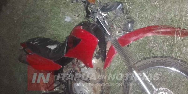 DOS LESIONADOS TRAS COLISIÓN DE MOTOCICLETAS SOBRE LA RUTA 8