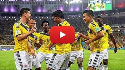 Colombia vs Uruguay (2-0) Resumen y Goles Mundial Brasil 2014 - PARAGUAYPE.COM