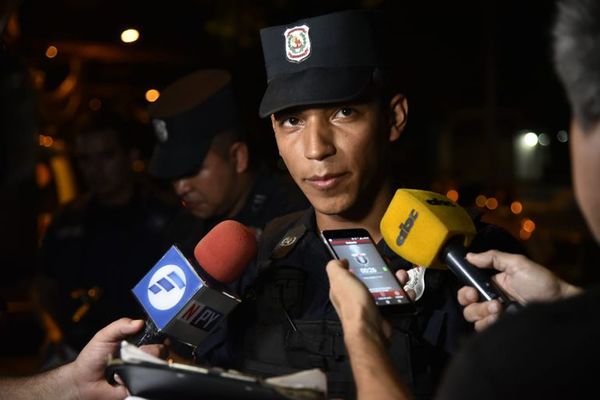 Agente hiere a sospechoso que huyó de control policial - Nacionales - ABC Color