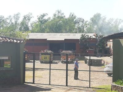 Controlan incendio en un silo de chía