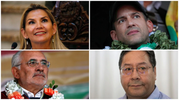 ¿Quiénes son los candidatos en las elecciones generales de Bolivia?