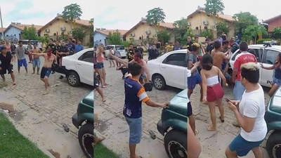 HOY / De barrio modelo a infierno: linchan a 'acusado' y policías amenazados por pirómanos
