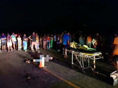 Cuerpo de indígena arrollado tumbó a motociclistas