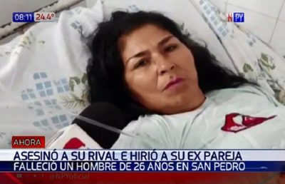 Hombre mata a su "rival" y hiere a su expareja