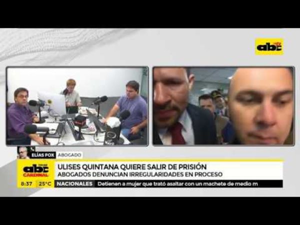 Ulises Quintana quiere salir de prisión - ABC Noticias - ABC Color