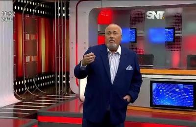 Monólogo de Javier Sosa Briganti en el SNT Deportes - SNT