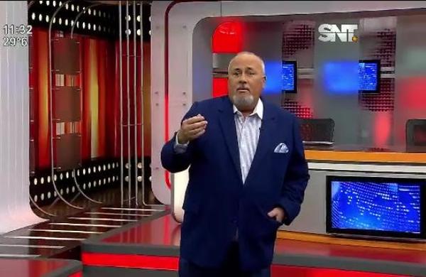Monólogo de Javier Sosa Briganti en el SNT Deportes - SNT