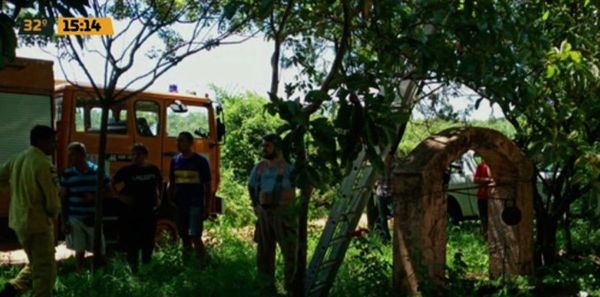 Encuentran cadáver en un pozo