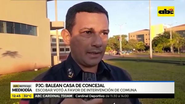 PJC: balean casa de concejal - ABC Noticias - ABC Color