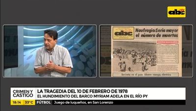 A 42 años del naufragio del Myriam Adela - Crimen y castigo - ABC Color