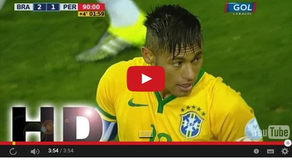 Brasil vs Perú (2-1) Goles Resumen Resultado Copa América 2015 - PARAGUAYPE.COM