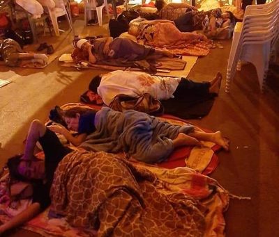 Manipulan a adultos mayores para mantenerlos en protesta