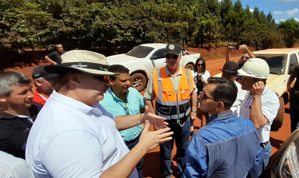Dan inicio a obras viales en el sur del Alto Paraná