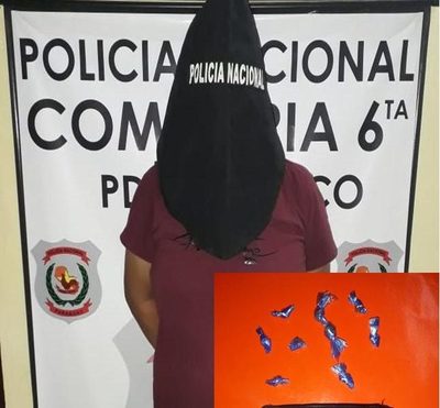 Atrapan a microtraficante en Franco
