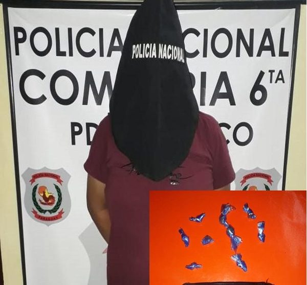 Atrapan a microtraficante en Franco