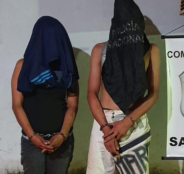 Cae pareja que ingresó a vivienda para robar