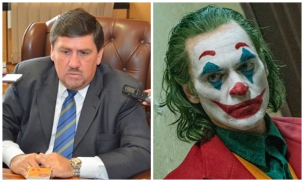 Blas Llano se inspiró en la película Joker para apoyar proyecto de ley