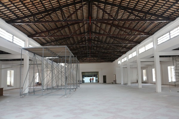 Prosiguen obras de restauración en histórico edificio del Puerto y Aduanas