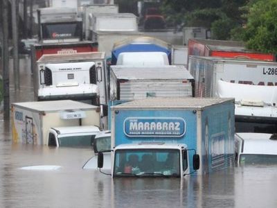 San Pablo paralizada por un feroz temporal | .::Agencia IP::.