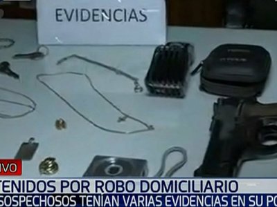 Caen sospechosos de hurto en vivienda de Fernando de la Mora