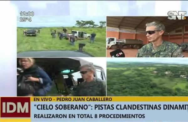 Operación 'Cielo Soberano': Pistas de narcos fueron destruidas en el Norte - SNT