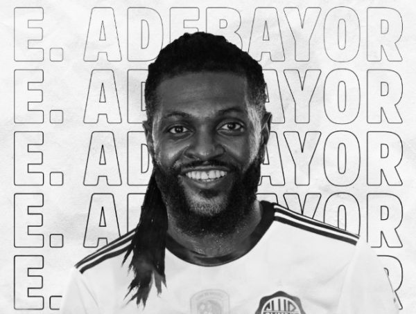 Adebayor es nuevo "pasajero del Expreso Decano"