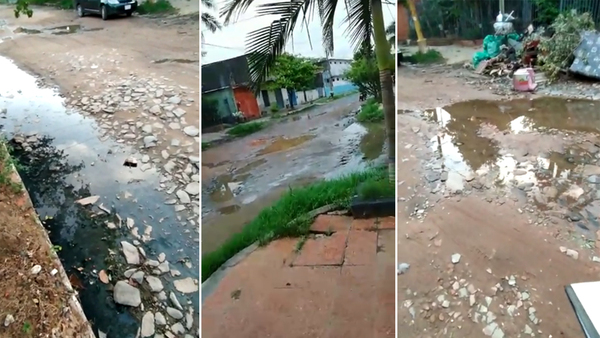 Vecinos reclaman asistencia de Essap y Municipalidad para reparar calles