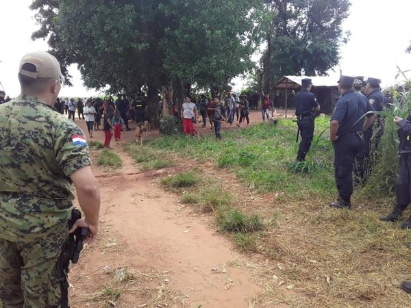 Indígenas se resisten a desalojo de tierras en Caaguazú