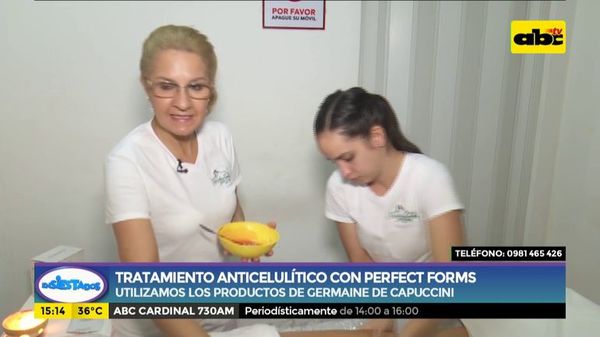Tratamiento anticelulítico con perfect forms - Ensiestados - ABC Color