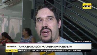 Hospital San Pablo: Funcionarios aún no cobraron por enero - ABC Noticias - ABC Color