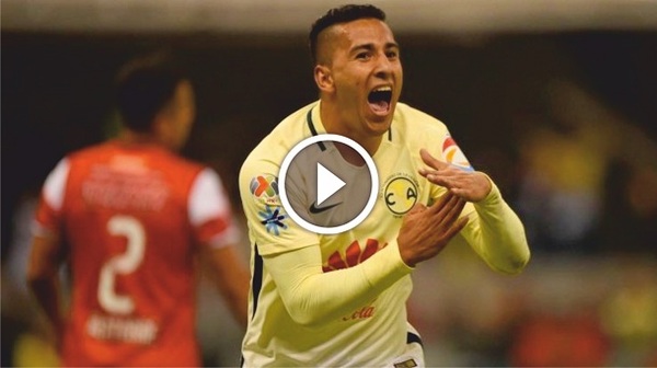 Cecilio Domínguez debuta con un "gol de palomita" en el América (Vídeo) - PARAGUAYPE.COM