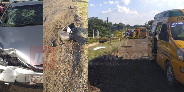 ACCIDENTE FATAL EN RUTA N° 8 ZONA DE YUTY.