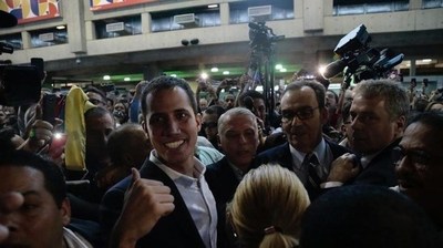 Guaidó regresa a Venezuela tras segunda gira internacional - ADN Paraguayo