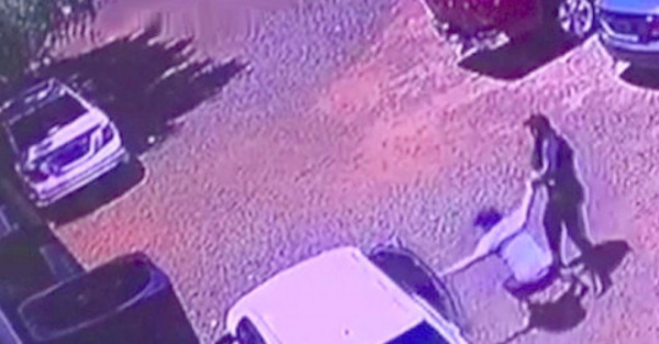 Seguridad atrapó a tortolero en acción