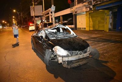 Cuádruple choque sobre Eusebio Ayala deja un herido - Nacionales - ABC Color