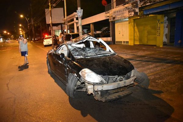 Cuádruple choque sobre Eusebio Ayala deja un herido - Nacionales - ABC Color
