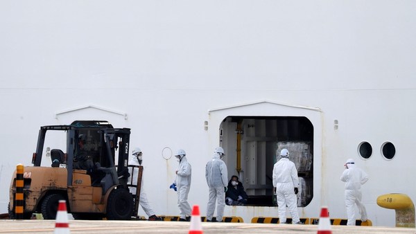 Japón confirmó 174 casos de coronavirus a bordo del crucero en cuarentena en Yokohama - ADN Paraguayo
