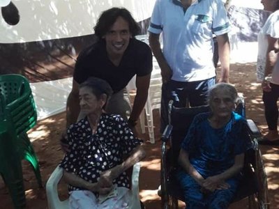 Roque llevó alegría a Itauguá Guasu