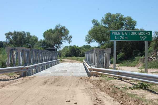 Habilitan puente en el Chaco que reduciría distancia hasta la capital » Ñanduti