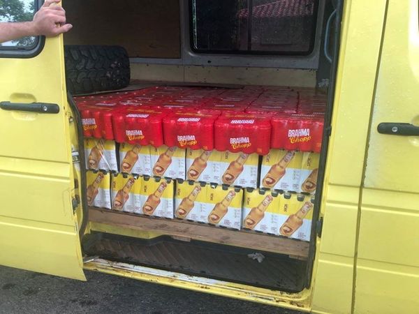 Decomisan carga de cervezas por G. 16 millones ingresadas presumiblemente de contrabando al país - ADN Paraguayo