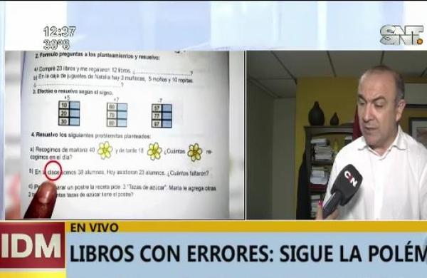 Libros con errores del MEC: Sigue la polémica - SNT