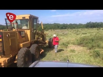 ACELERAN TRABAJOS DE MANTENIMIENTO Y REPARACIÓN DE CAMINOS PARA EL RALLY TRANS ITAPÚA
