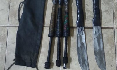 Guardia de seguridad dispara con balines de goma a prepotente hombre