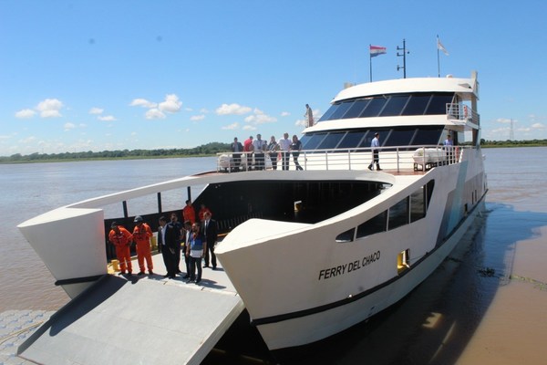 Este sábado 15 de febrero concluye primer ciclo del Ferry del Chaco - ADN Paraguayo