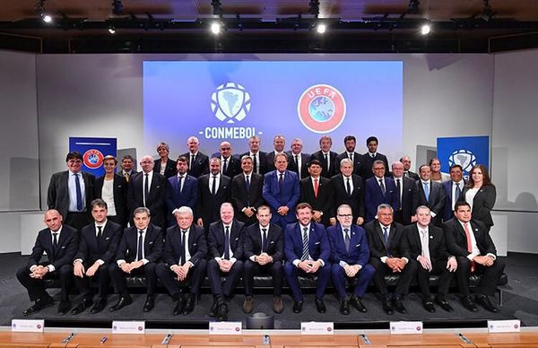 UEFA y Conmebol sellan pacto de colaboración - Fútbol - ABC Color