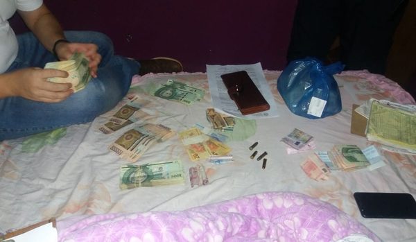 Incautan millonaria suma de dinero durante allanamiento